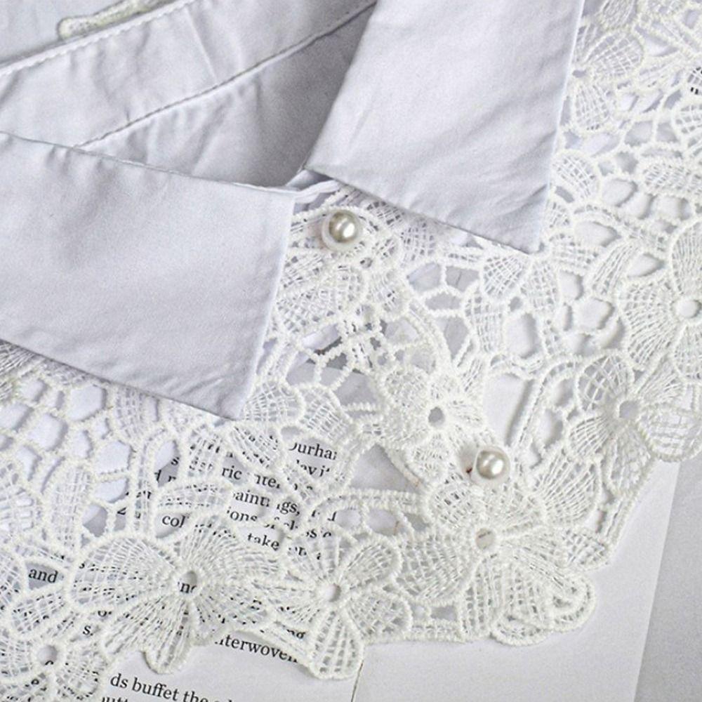 Lace Fake Collar Decoration Shirt Collar Detachable Doll Collar Hanfu Dress Decorative Shoulder
