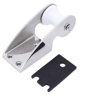 Keel Roller Assembly Stainless Steel Polished Finish Boat Trailer Roller and Bracket Assembly for Yacht