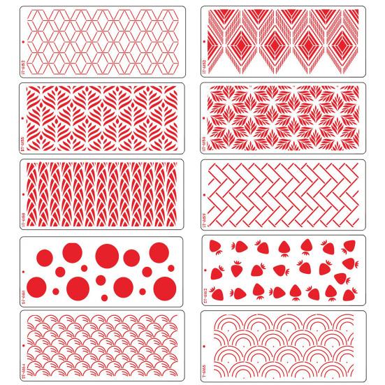 Cake Rim Mold Easy To Clean Food Grade Reused Non-stick Smooth Surface Bake Tool PET