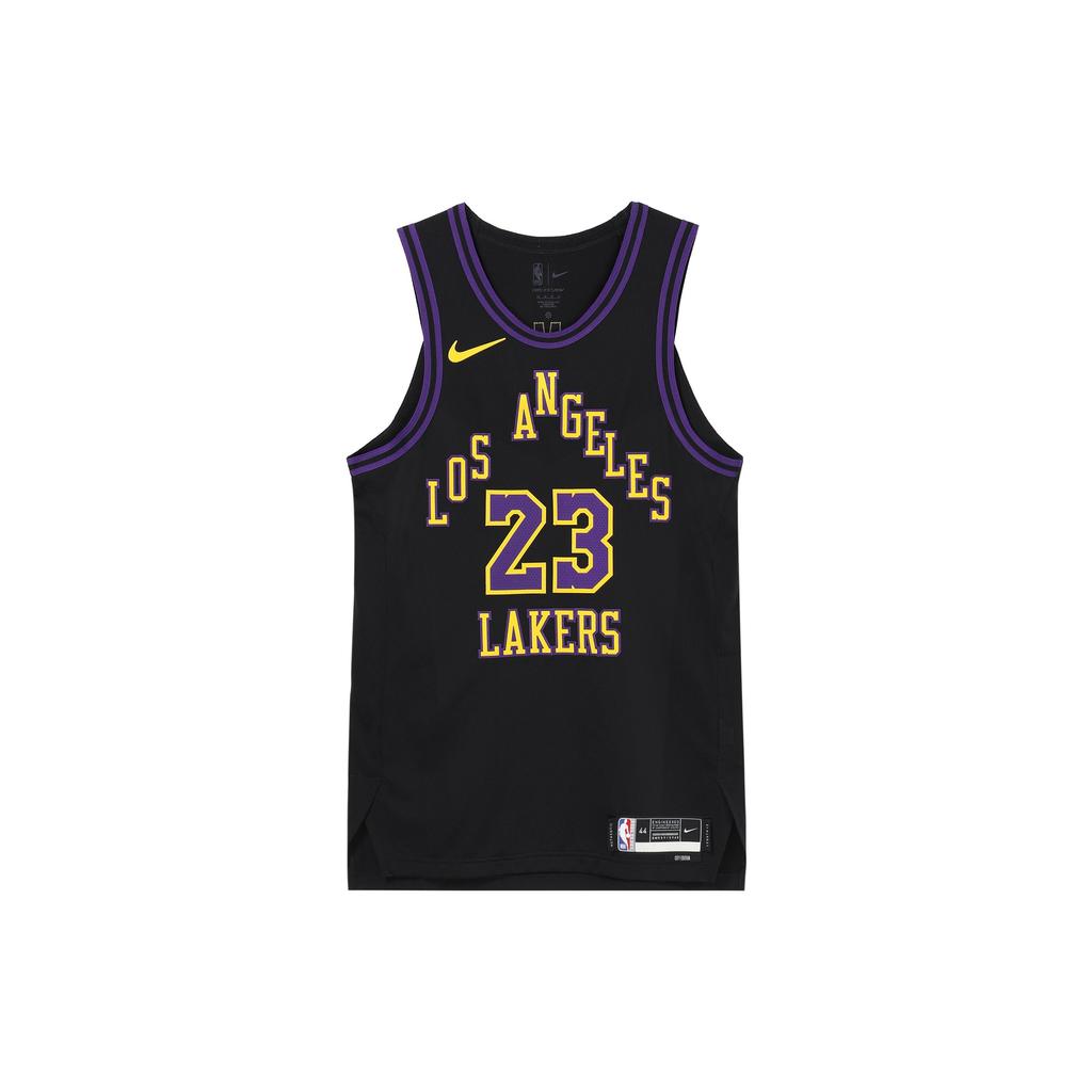 Nike LeBron James Lakers City Edition Basketball Vest 2023/24 Unisex Tops Black DX8763-012