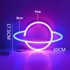 LED Wall Lights Art Lamp Planet Neon Sign Lantern Decorative Wall Lamp