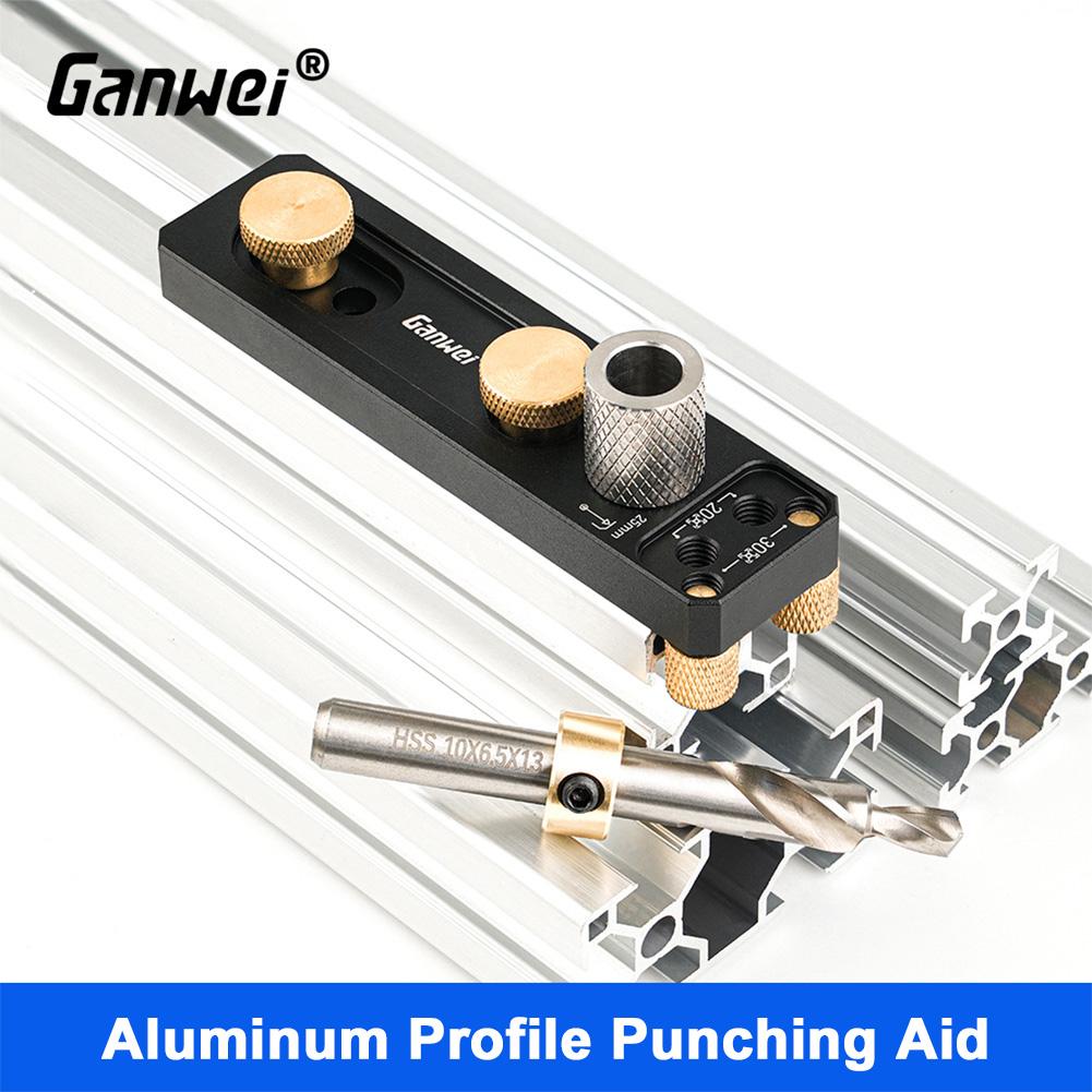 

Кондуктор для сверления алюминиевого профиля для перфорации профилей серий 20/30/40, вспомогательный набор инструментов для самостоятельной сборки, универсальное направляющее приспособление для сверления