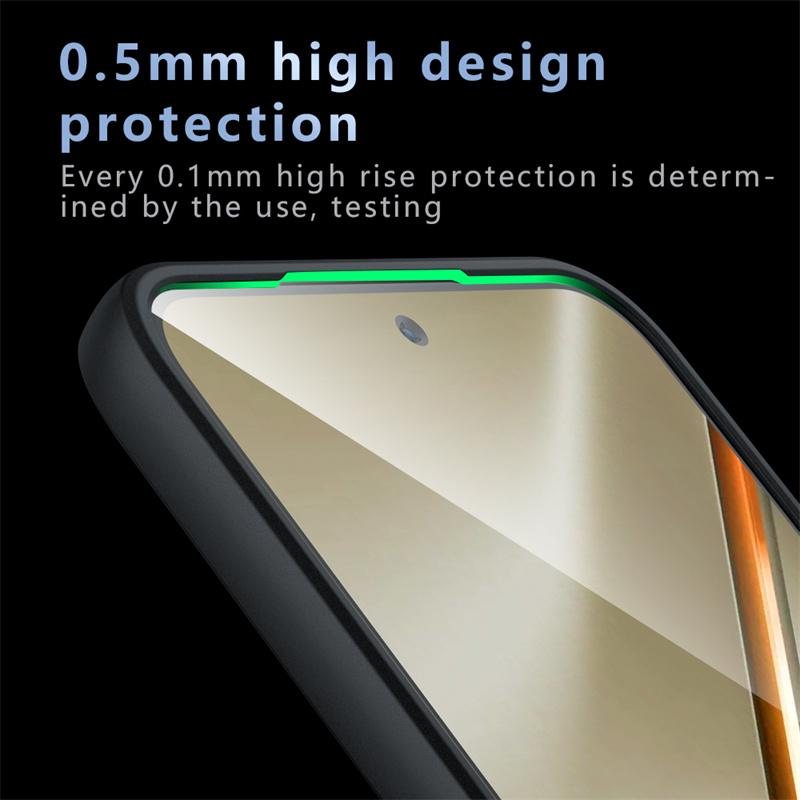 For oppo K13 5G Case oppo K13 5G Cover Bumper Luxury Matte PC + TPU Shockproof Anti-Fingerprint Protective Cover For oppo K13 5G