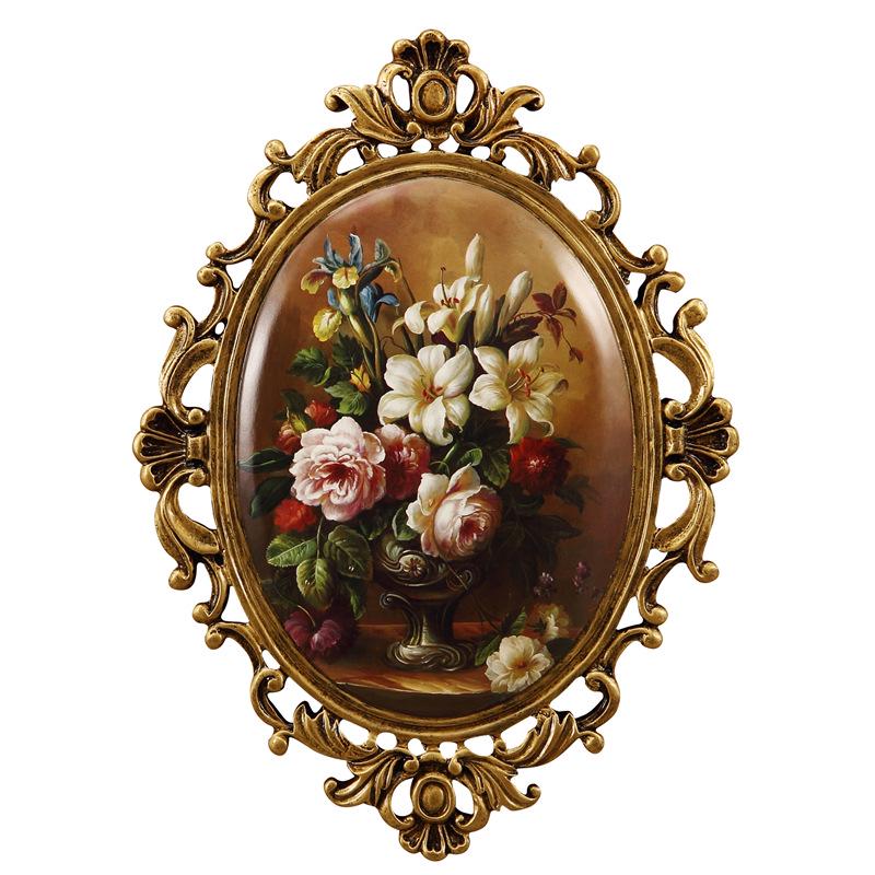 European Wall-Mounted Resin Wall Art Hanging Ornament