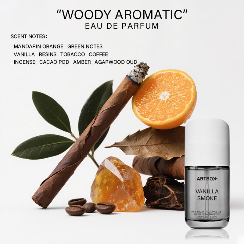 50Ml Vanilla Fragrances Spray Fresh Natural Wooded Fragrance Long-Lasting Body Mist Unisex Charm Spray onesize