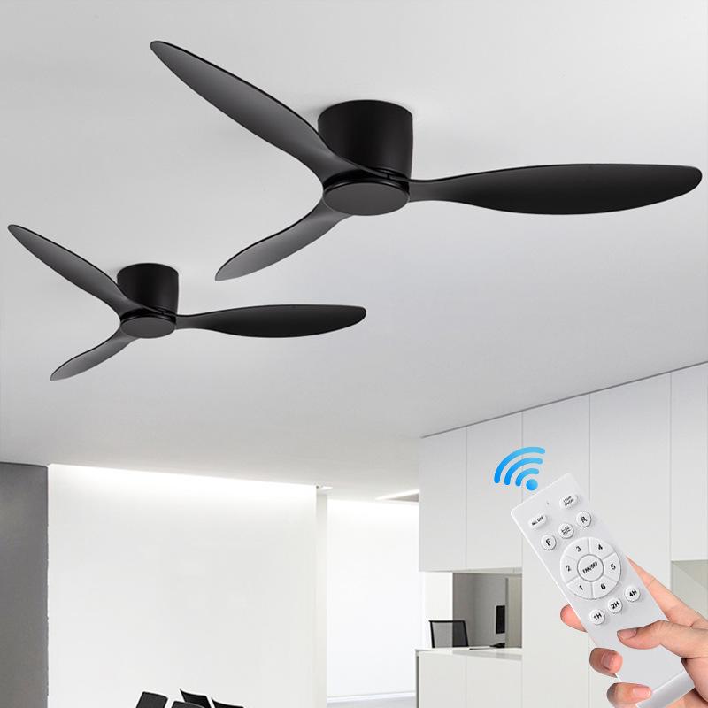 Remote-Control Ceiling Fan, No Light, Wide Voltage 85-265V