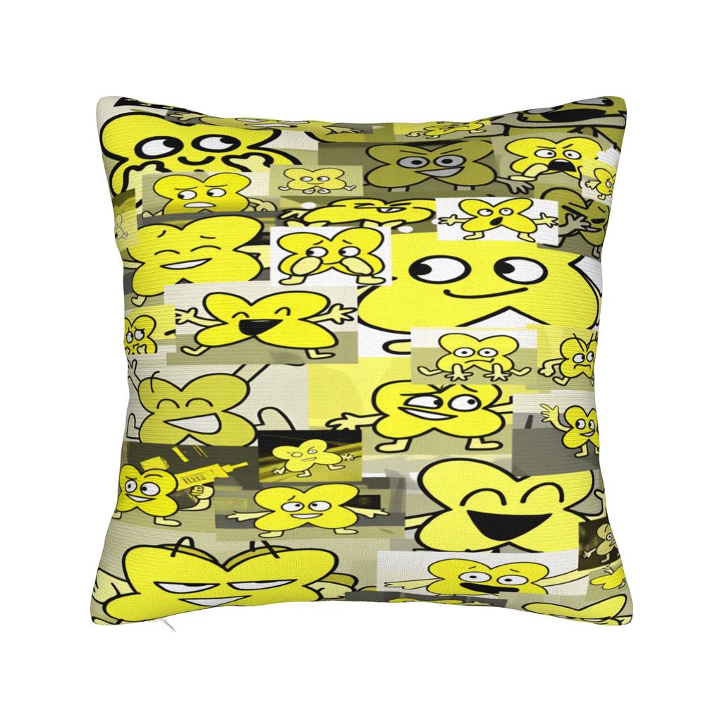 BFDI Cartoon Pillow Cover  Kawaii Pillow Case For Sofa Home Decoration Soft Pillowcases Gift