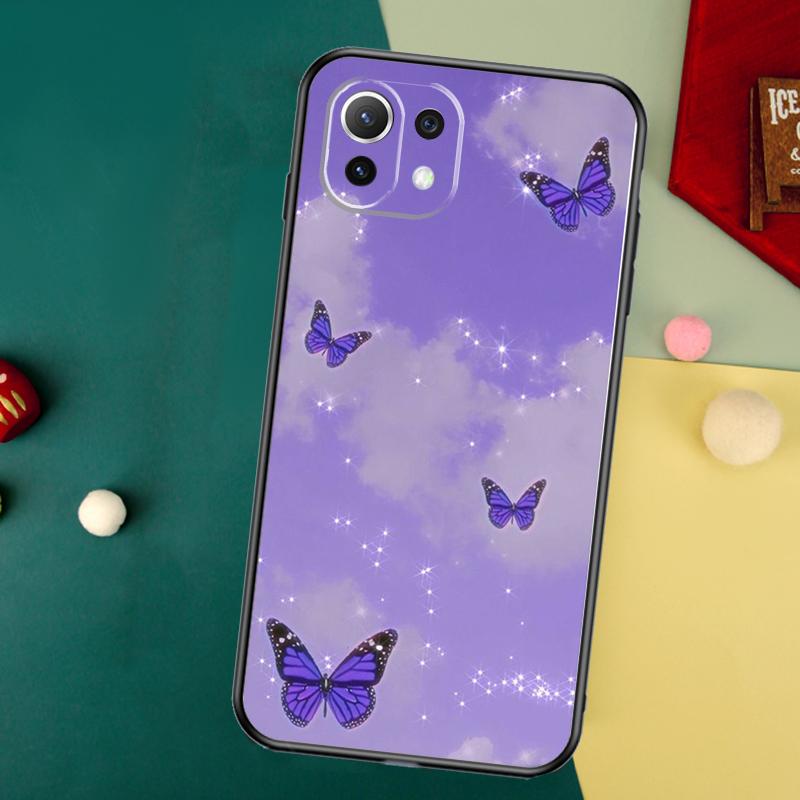 

Cute Butterfly Case For Xiaomi 13 14 15 Ultra 11T 12T 13T 14T Pro POCO X7 Pro X3 X5 F5 F6 M6 X6 Pro Cover Xiaomi 14T Pro