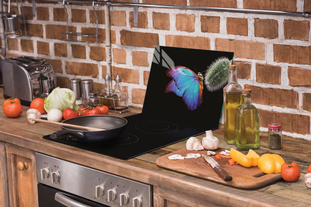 SZKLANA DESKA DO KROEJNIA 30x22 MOTYL