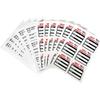 Oil Change Stickers, Static Cling Decals 120pcs 2x2 Inches Oil Change Reminder Clear Sticker for Windshield, No Residue Clear Next Service Due Labels
