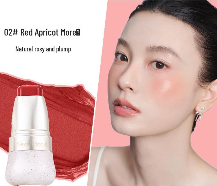 Keke Mood Sweet Face Dual Stick: Long-Lasting Contour & Brightening Lip and Cheek Blush.