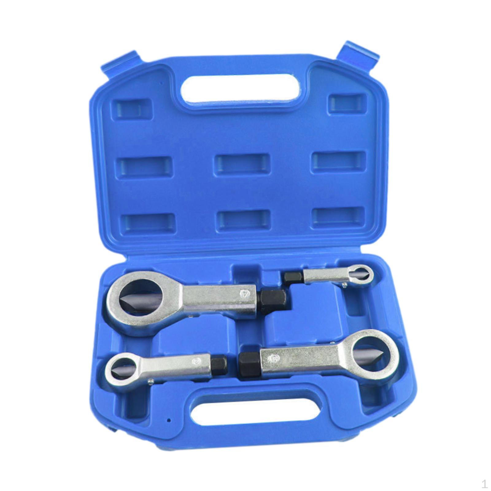 

4 шт. Гайковерт, прочный износостойкий режущий инструмент для шуруповёрта для мастерской своими руками Blue Storage box