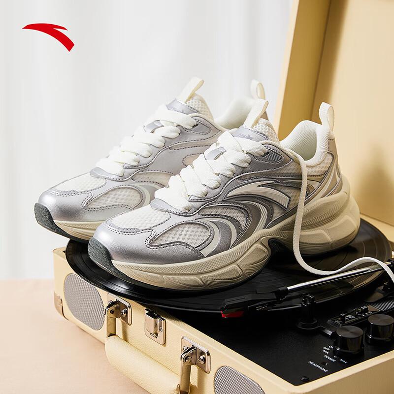 

Anta Stardust Women s Retro Platform Casual Running Shoes 38