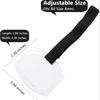 Adjustable Elastic Arm Band ID Badge Holder Reflective Plastic Wristband for Office Staff Exhibition Conference Events