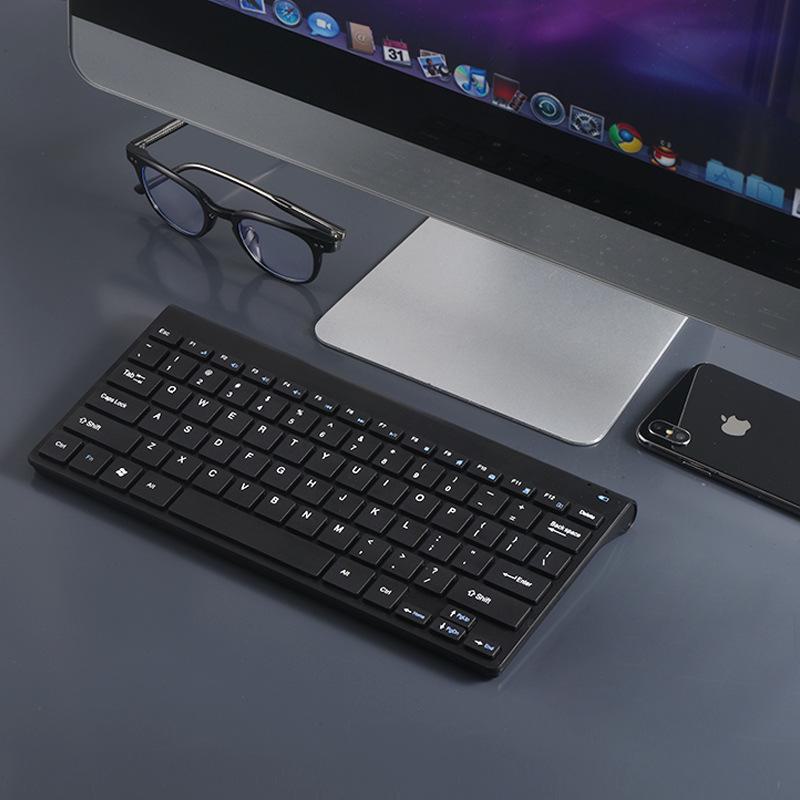 2.4G Wireless Keyboard for Notebooks, Desktops, Smart TVs