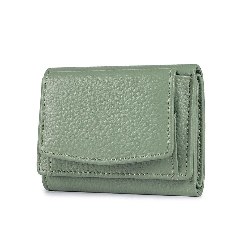 

Women s RFID Genuine Leather Tri-fold Japanese Wallet & Coin Purse