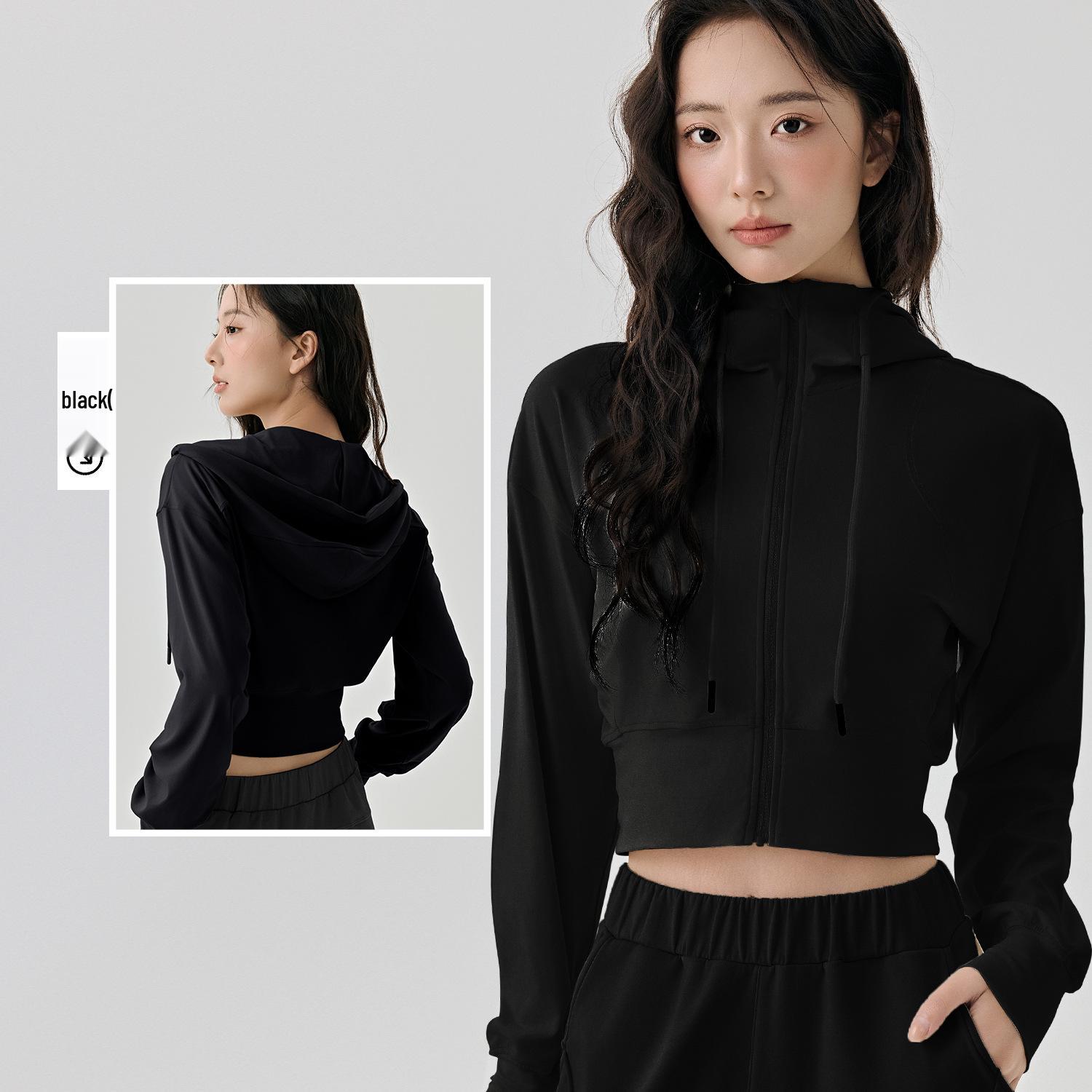 

Women s Versatile High-Stretch Slimming Sports Jacket for Fitness, Running, and Yoga XL