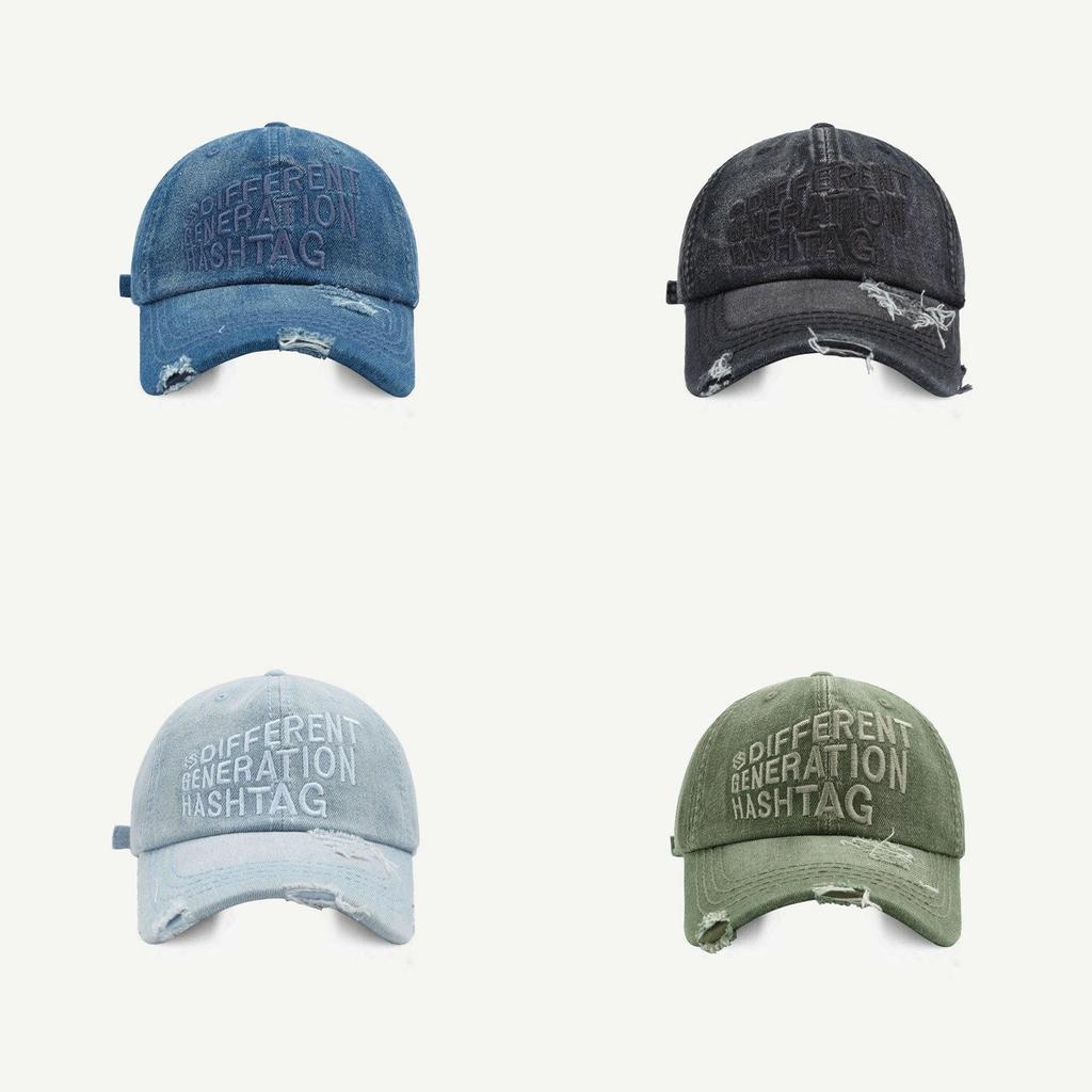 Cotton Embroidered Baseball Cap With Adjustable Fit For Casual Outdoor Wear
