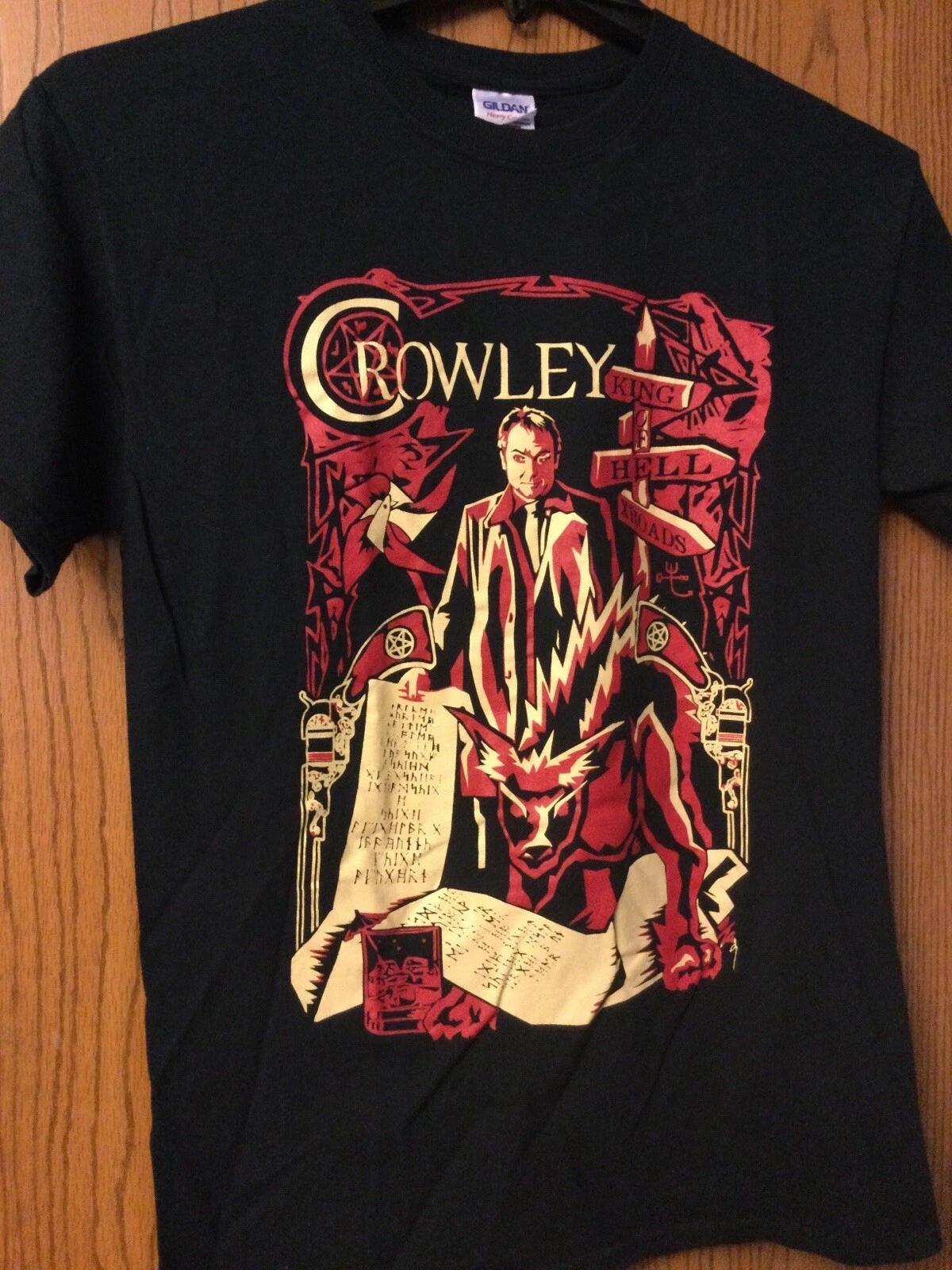 Crowley - King Of Hell - Black Shirt - M. XL