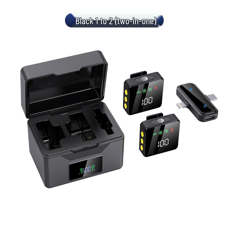 X7 Wireless Lapel Microphone for Phone Streaming & Video Recording with Noise Reduction