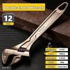 Xiaomi Adjustable Wrench Large Openin Long Handle Universal Spanner  Multi-functional Wrench Carbon Steel Workshop Hand Car Repair Tool