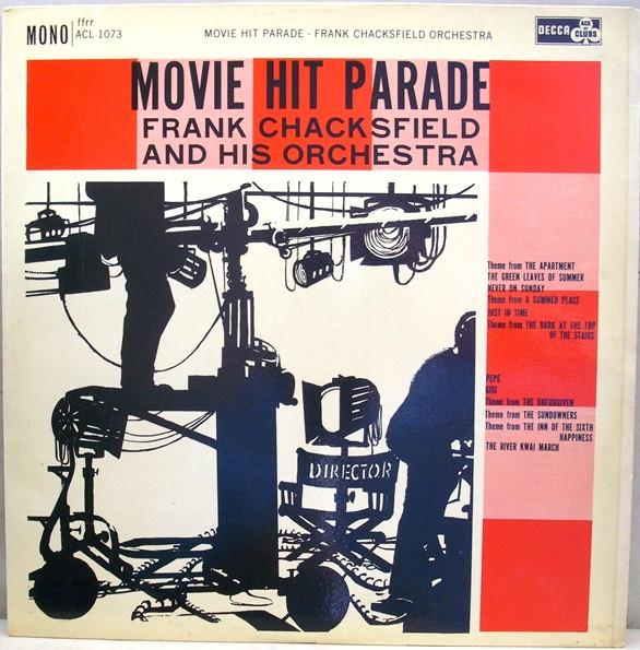 

LP Record FRANK CHACKSFIELD & HIS ORCHESTRA - Movie Hit Parade ACL1073 Ace Of Clubs 1961 UK Soundtracks & Musicals Used