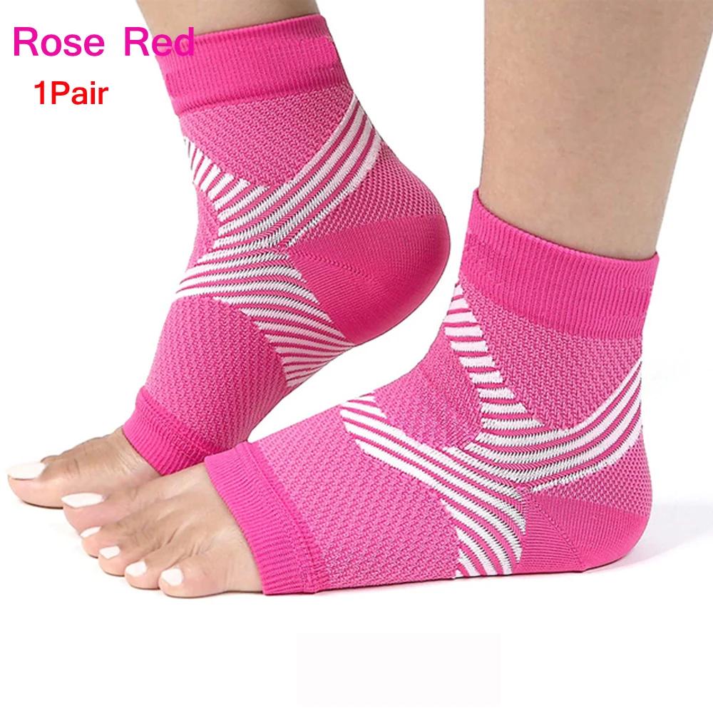 Langlebig und sicher 1 Paar Sport-Knöchelbandage Kompressions-Fasziitis-Socken Ärmel Fuß- und Fußgewölbeunterstützung. Fersenschmerzen Achillessehnenentzündung Linderung