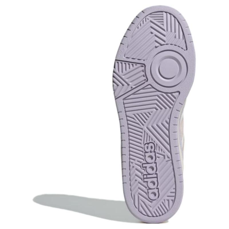 Adidas WCARD ADV Anti-Slip Wear-Resistant Low-Top Skateboard Shoes Women's White Gray Purple Sneakers JH7186