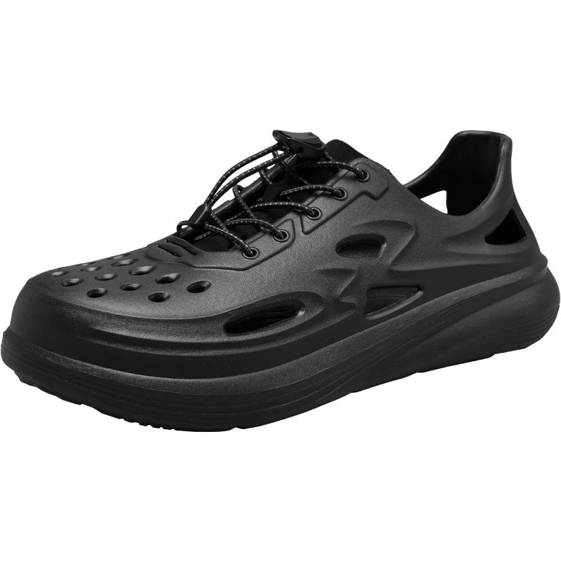 HLA Men s Casual Closed-Toe Clog Sandals 44
