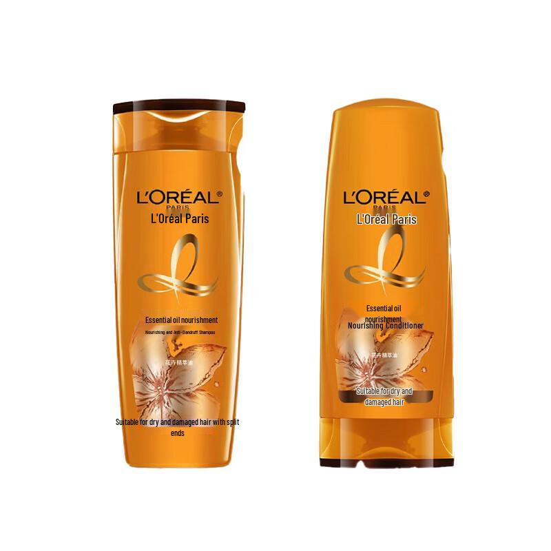 

L Oréal Oil-Nourishing Anti-Dandruff Shampoo & Conditioner Set