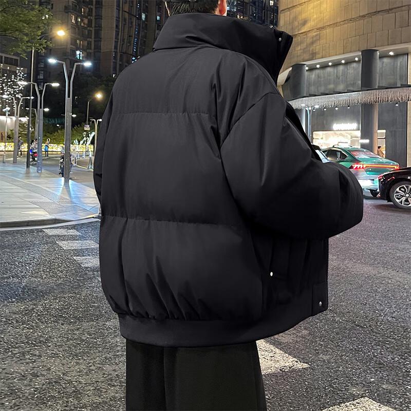 VUUG Men's Stand-Collar Thickened Padded Jacket