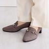 Babouche Bit Gray 235 HIMIKO/Himiko/Heel Loafer/641101D