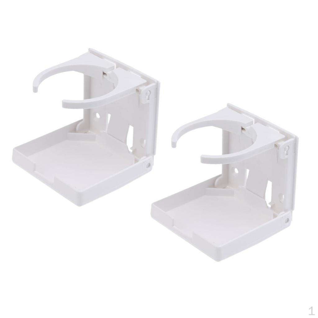 

2 штуки Регулируемый Складной Подстаканник/ Кронштейн для Вертикального Поверхностного Монтажа для Морской Лодки Автомобиля Грузовика