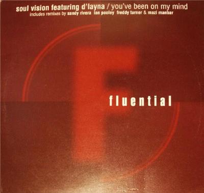 12inch Record SOUL VISION, D'LAYNA - You've Been On My Mind FLUENT7 Fluential 2001 UK Dance & Electronica Used