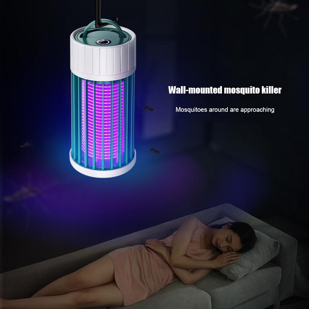 USB Electric Mosquito Killer Lamp Fly Trap Insect Bug Zapper Catcher UV Mozzie