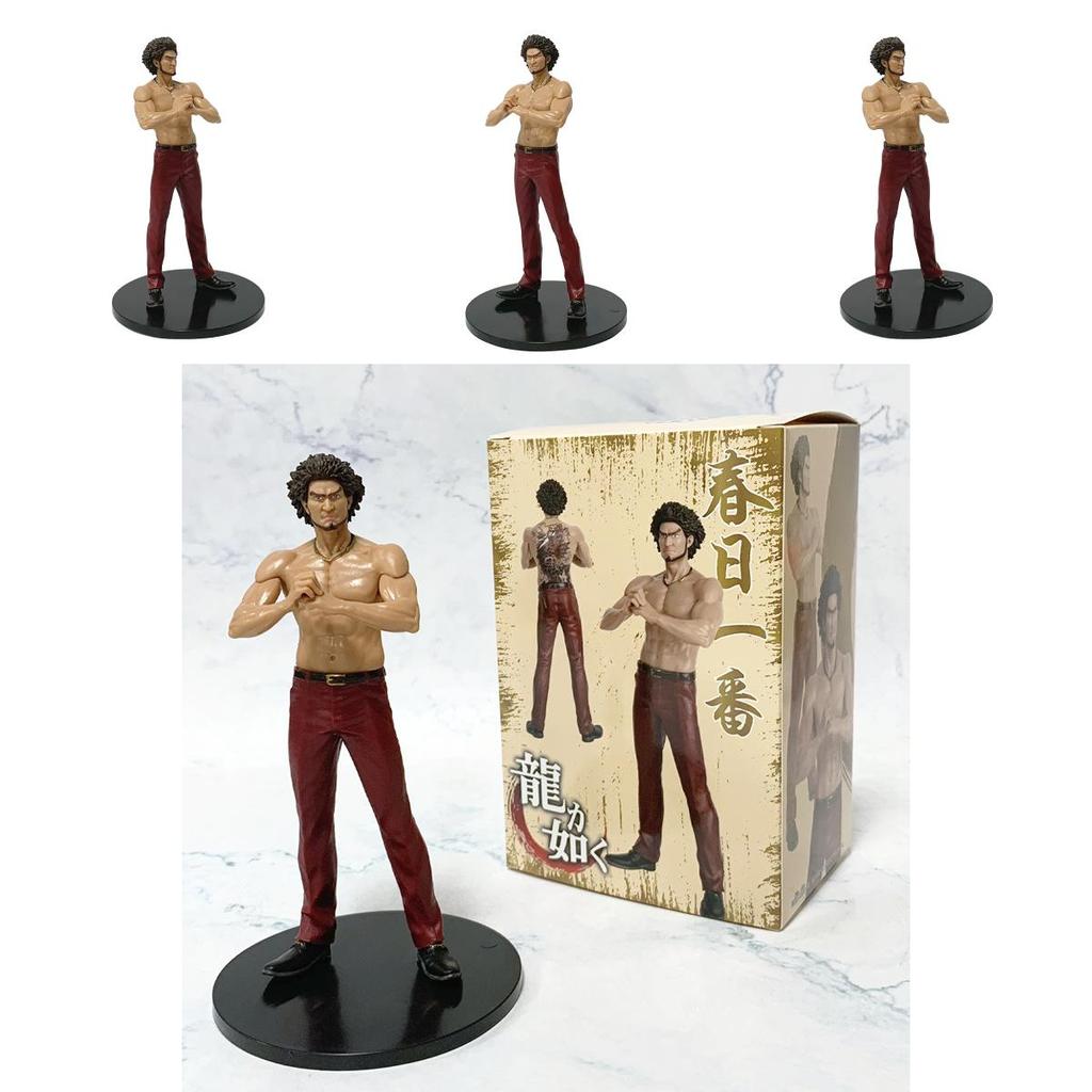 Like A Dragon Kasuga Ichiban Pvc Model Ornament With Display Stand For Collectors And Gaming Fans