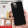 Black Matte Case for iPhone 16 Pro Max Case Back Soft Silicone Cover for Iphone 13 12 11 14 15 Pro Max 7 8 6s 16 Plus Cases Capa