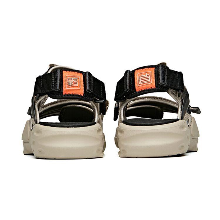 ANTA Men Sport Casual Sandals Off White Black 912126961-1
