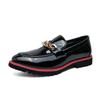 Fashion Leather for Men Business Shoes Point Toe Slip on Loafers for Men Luxury Party Wedding Men's Shoes Elegantes Club Shoes