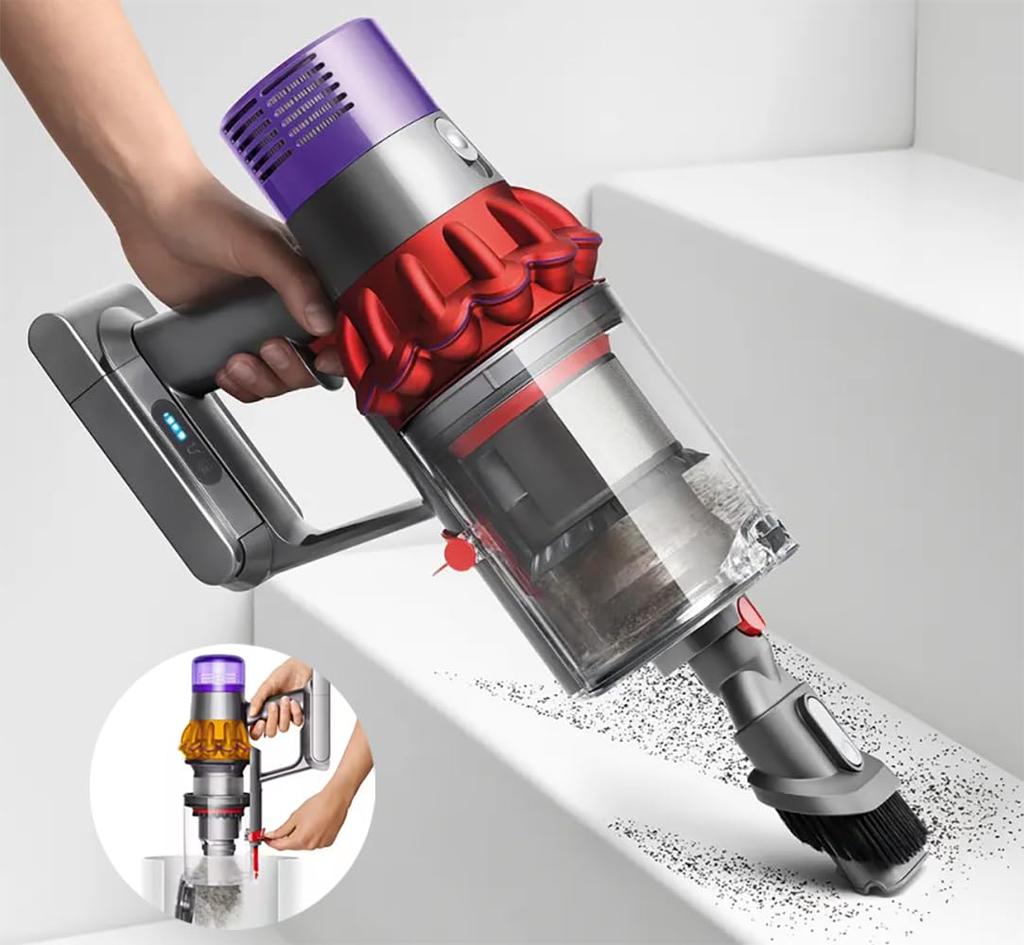 Replacement canister for the dust bucket of Dyson Detect and V10 Digital vacuum This cordless Dyson bucket replacement part is part number V12, SV18,