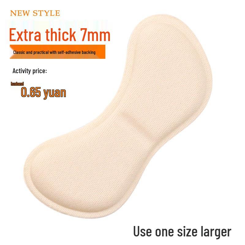 4D Anti-Slip Blister Prevention Heel Pads - Thickened Half Insole Shoe Sticker for High Heels