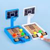 Tabletop Basketball Game Toy Novelty & Interesting Mini Desktop Basketball Shoot Game Parent-child Interactive Indoor Sports Leisure Toys for Kids