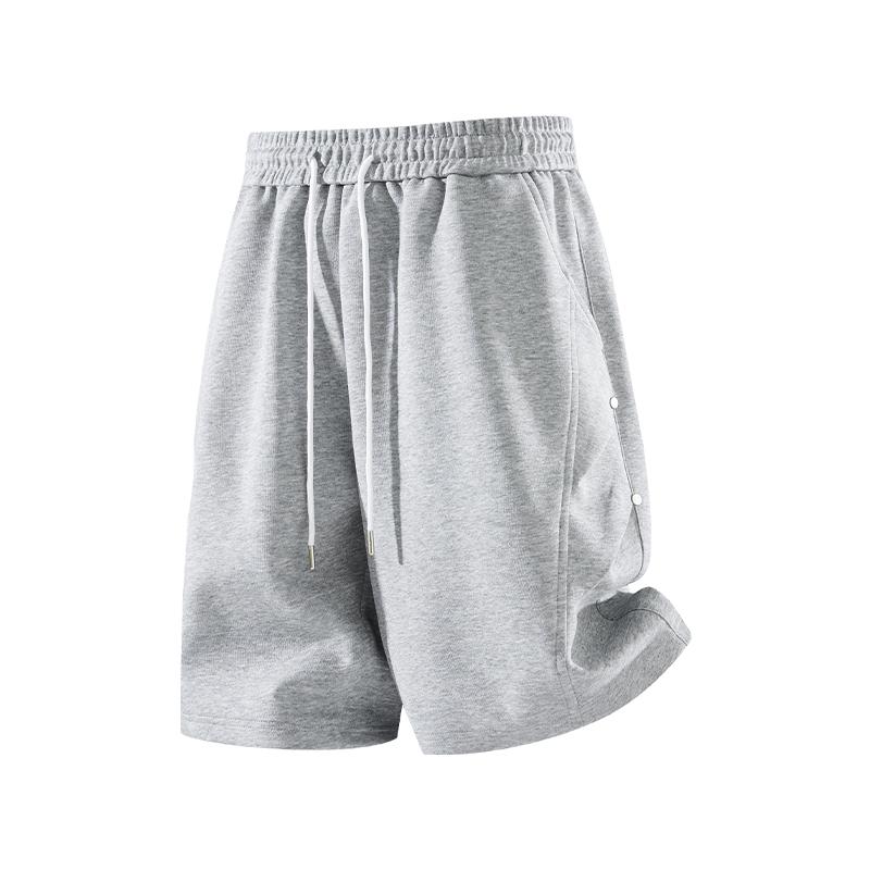 

Shorts men s breathable lightweight loose sports pants five quarter pants outdoor versatile casual five quarter pants XL сірий колір