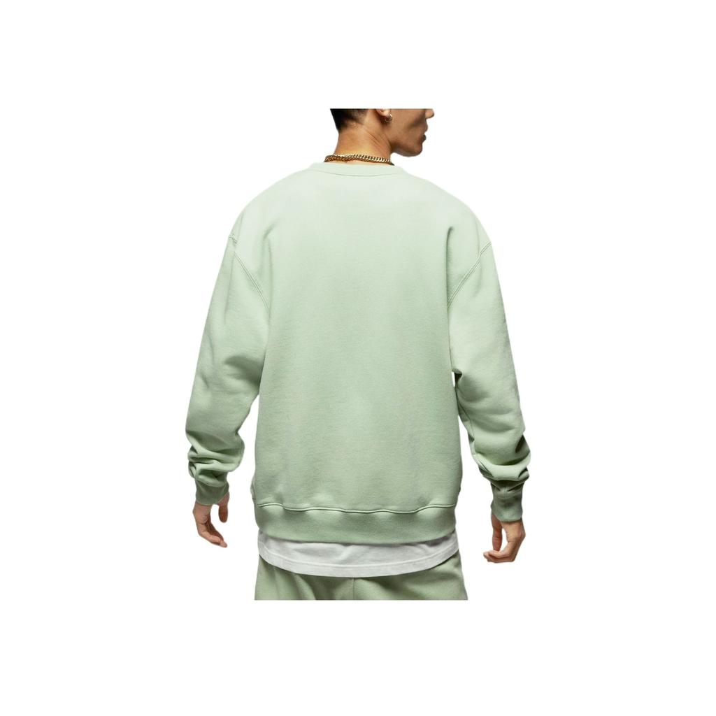 Jordan Embroidered Logo Crew Neck Sweatshirt Men Tops Green FJ1321-327