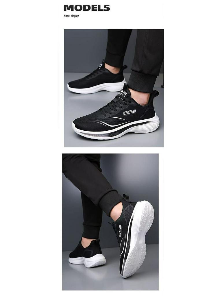 2025 Men's Summer Breathable Mesh Casual Running Shoes – Fashionable, Versatile, Comfortable Sneakers