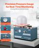 Vacuum Investing Casting Machine 290W Power 3CFM Pump Bell Jar for Jewelry