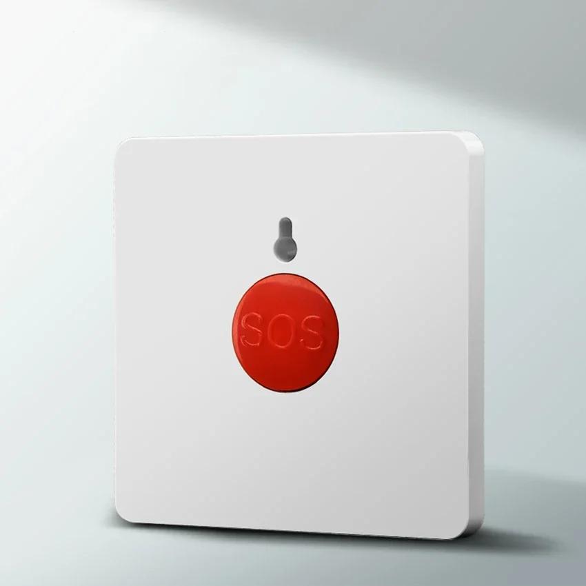 Alarm Button Fire Emergency Call Wall Panel Alarm With Key SOS Fire Alarm Panel Security Engineering Manual Button For Help белый