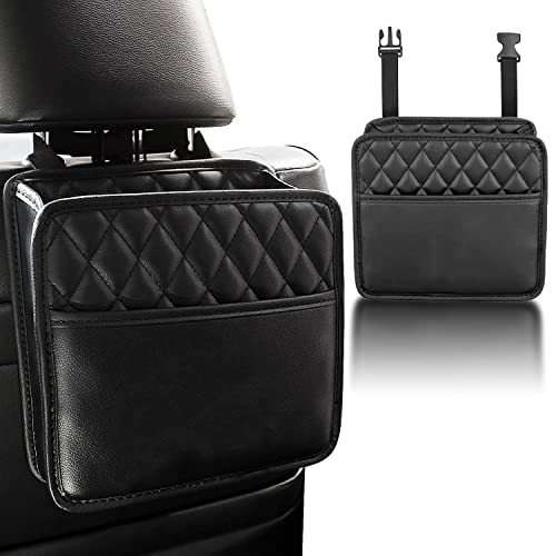 

ziyue Car Seat Back Pocket, Car Storage Pocket, Trash and Storage Box, 2 чёрный