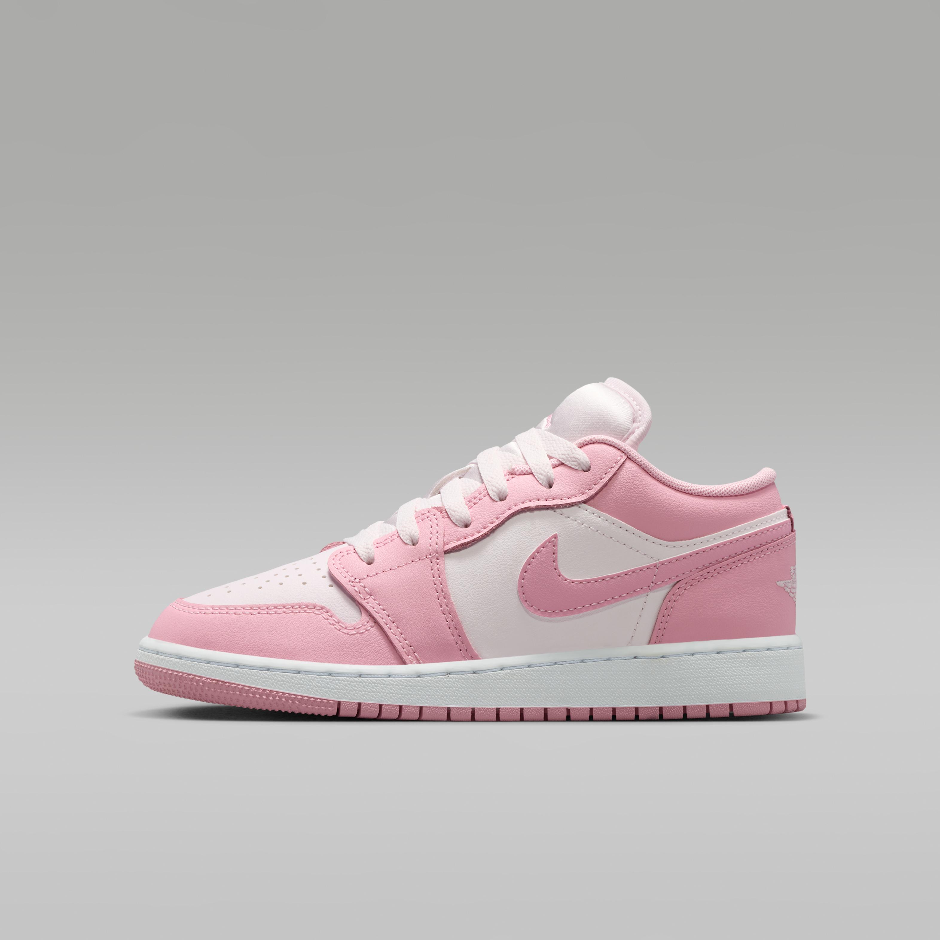 Jordan 1 Low Medium Soft Pink White (GS) 40