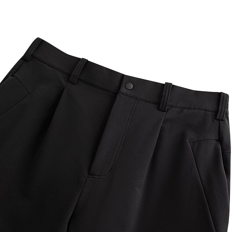 Anta 2026 Loose Commuter Versatile Woven Sports Long Pants Casual Pants Men bottoms Black 152618513-3